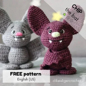 🦇 Cómo hacer un murciélago amigurumi a crochet paso a paso | Tutorial gratis en español