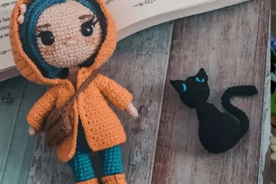 Patrón Amigurumi gratis Coraline