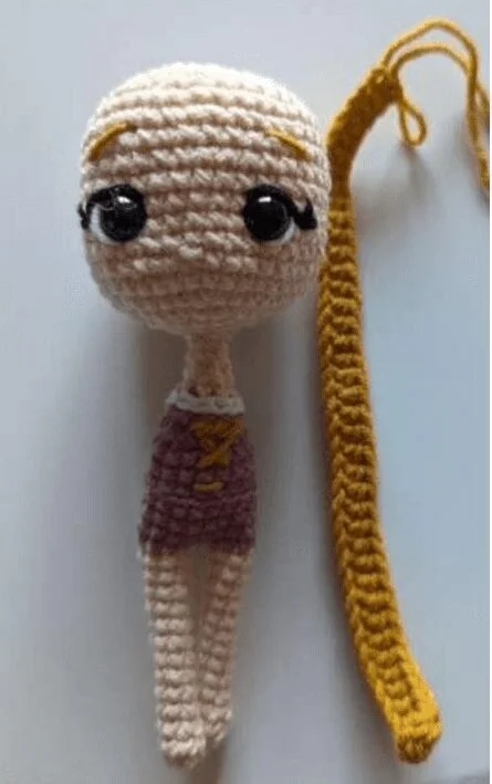 Patrón Amigurumi Gratis Rapunzel