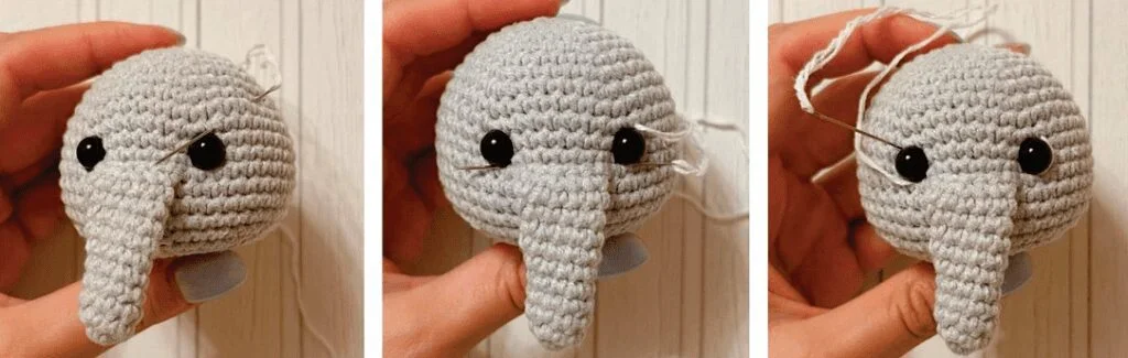 Patron Amigurumi Paso a Paso Elefante