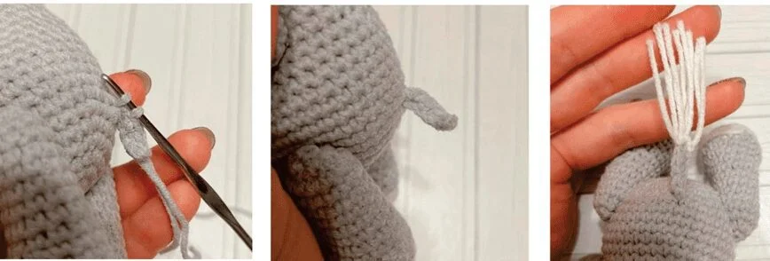 Patron Amigurumi Paso a Paso Elefante