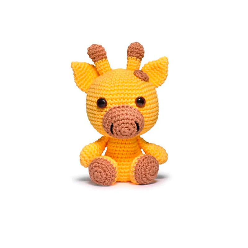 Adorable Juguete Jirafa Amigurumi Tejido a Crochet Patrones Amigurumi Gratis