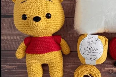 Winnie the pooh amigurumi paso a paso