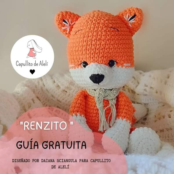 Zorro Renzo Patron Amigurumi Gratis