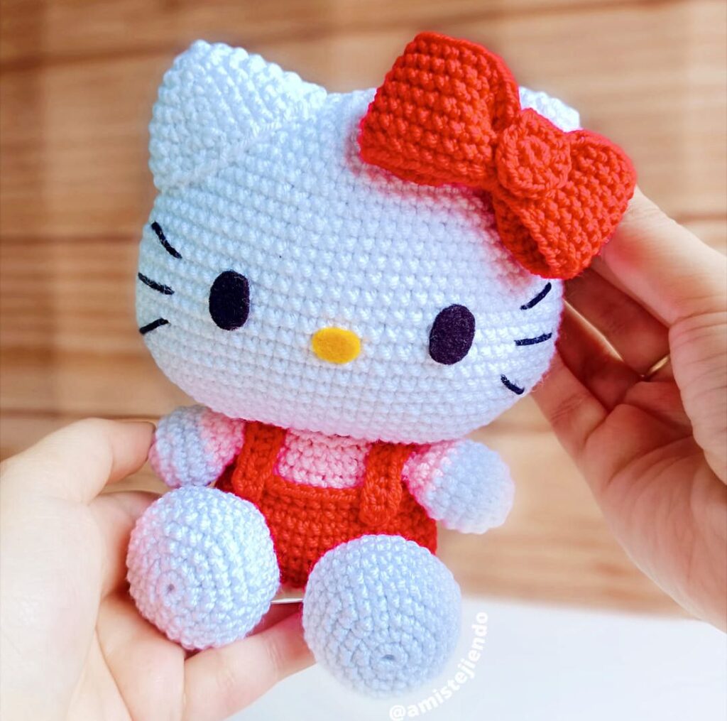 Hello Kitty Amigurumi Paso a Paso Gratis