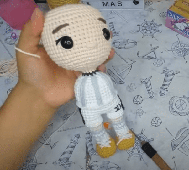 Messi Lionel Amigurumi Paso a Paso Patrón Gratis
