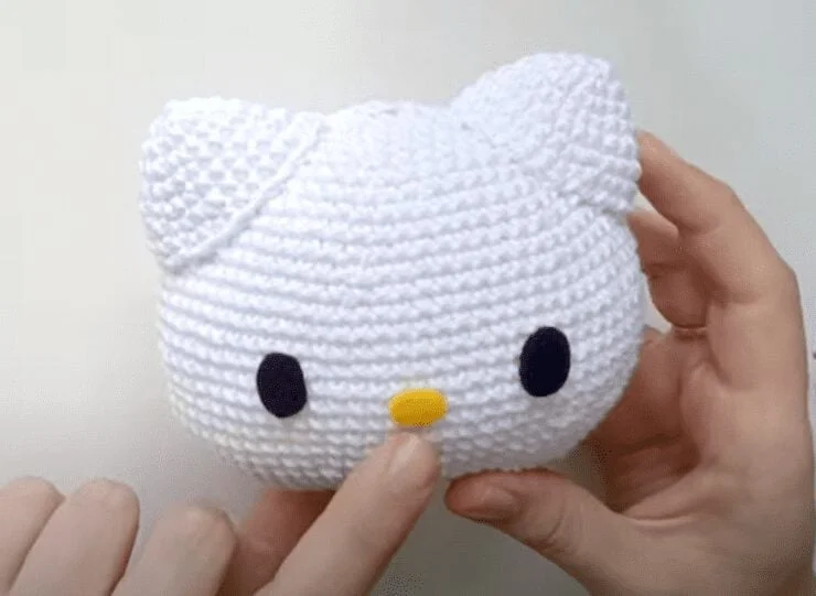 Hello kitty amigurumi paso a paso gratis