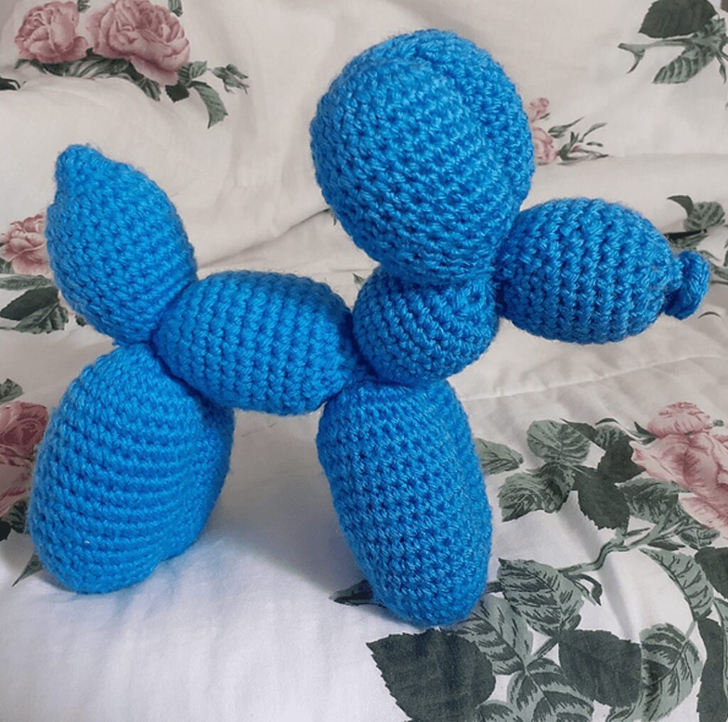 Balloon Dog Perro Globo Patrón Gratuito