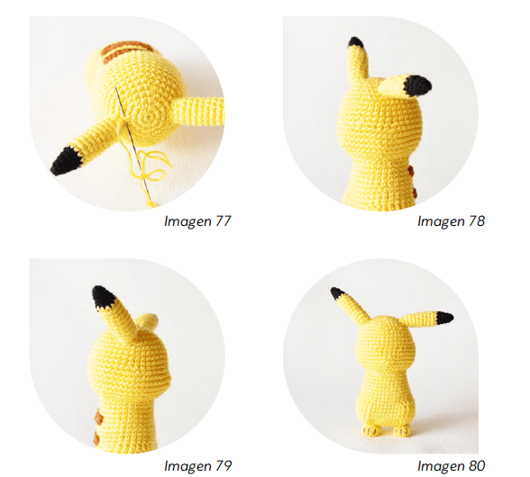 Patron Gratuito Pikachu De pokemon