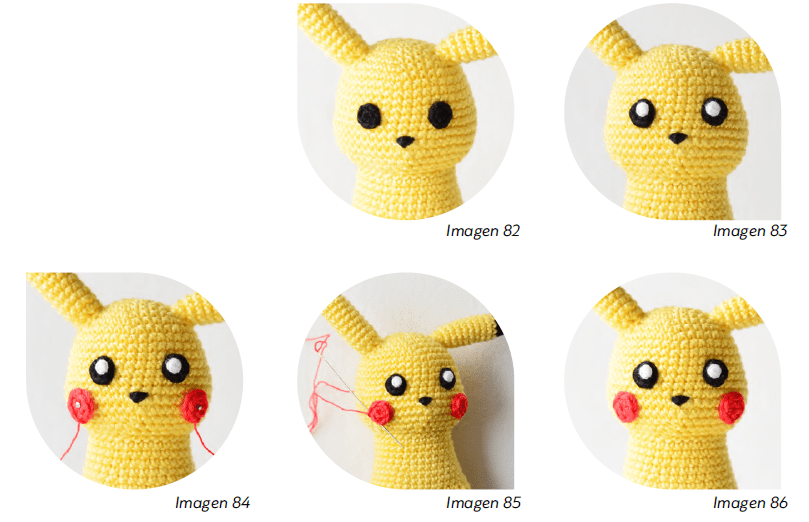 Patron Gratuito Pikachu De pokemon