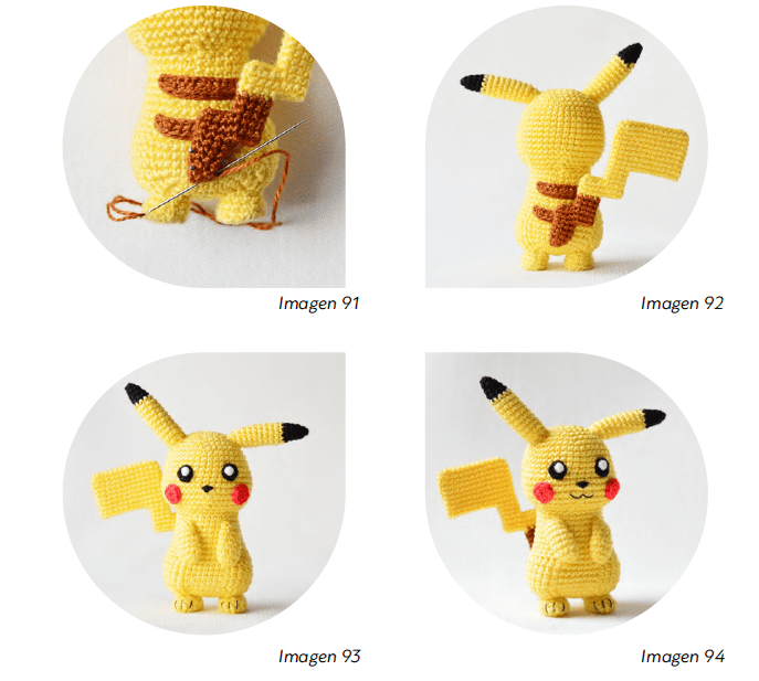 Patron Gratuito Pikachu De pokemon