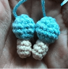Patrón amigurumi gratis alicia y el conejo blanco