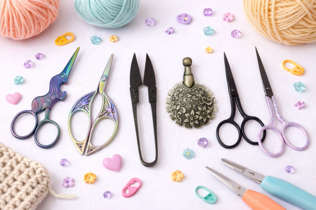 Tijeras pequeñas para amigurumi