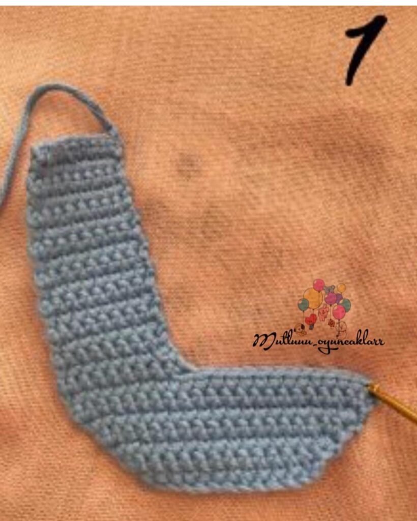 Paso del número 0 amigurumi a crochet