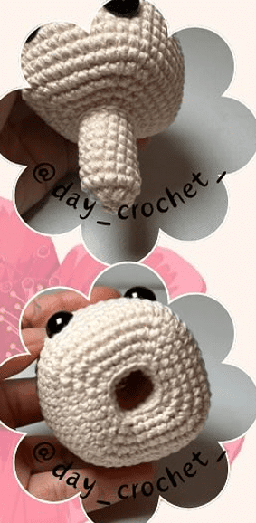 Tutorial De Cabeza Amigurumi De Mulan a Crochet Guía Paso a Paso Que Muestra La Construcción De La Cabeza