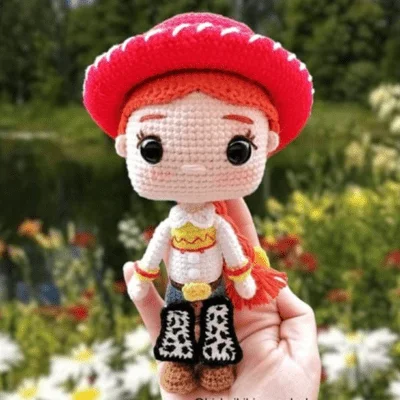 Jessie la vaquerita- toy story - patrón amigurumi gratis paso a paso