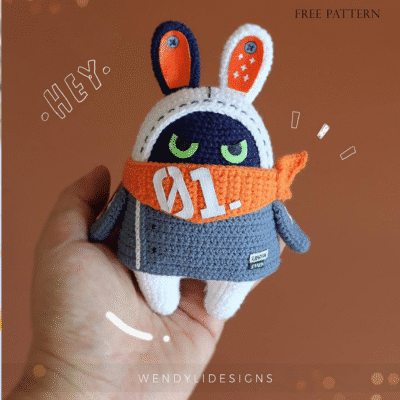 Adorable Bangboo Amigurumi De Zenless Zone Zero patrón Gratuito Disponible