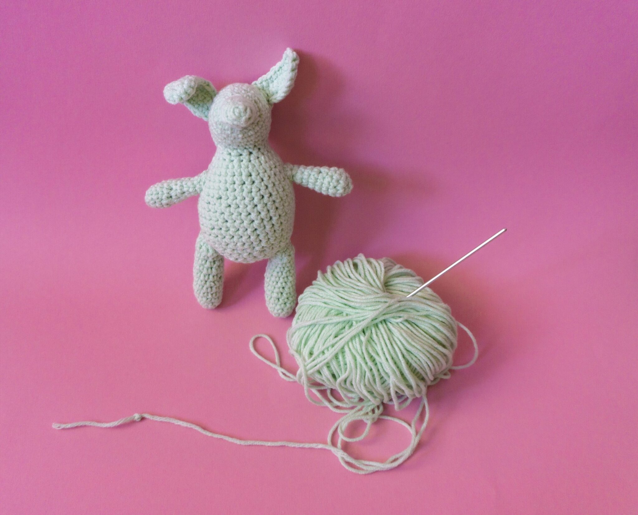 White and Gray Rabbit Plush Toy